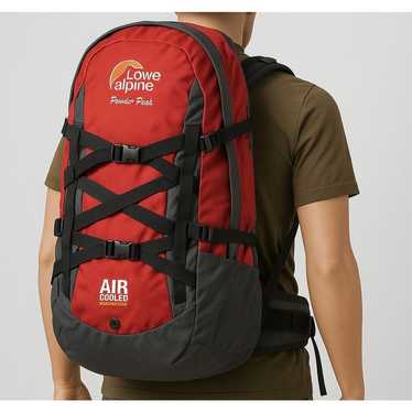 Lowe Alpine - Lowe alpine skyline50+10 リュックサック ロゴ 登山 赤 ロウアルパイン Lowe alpine skyline50+10 リュックサック