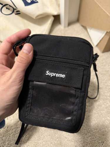 supreme utility pouch 2019SS 美品 Supreme Utility Pouch Red Nylon Cordura SS/2019 Shoulder Bag