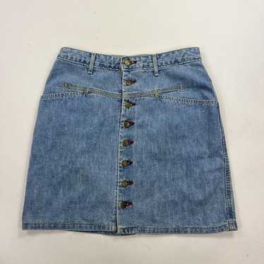 Girbaud marithé + françois denim mini skirt - Gem Girbaud marithé + françois denim mini skirt - Gem