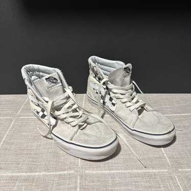 Vans sk8-hi checker flame - Gem