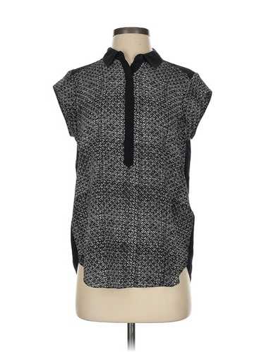 Rebecca Taylor Women Black Sleeveless Silk Top 2 - image 1