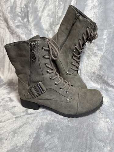 guess boots grey