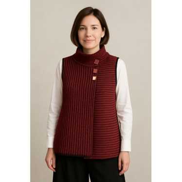 asymmetric knit top - Gem