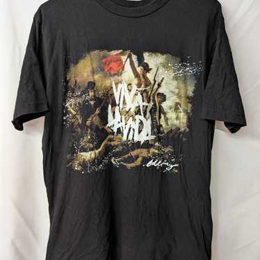 COLDPLAY Viva La Vida Tour 2009 Tシャツ vintage 2009 Coldplay t shirt Viva La Vida Tour