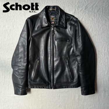 Schott trucker leather jacket - Gem
