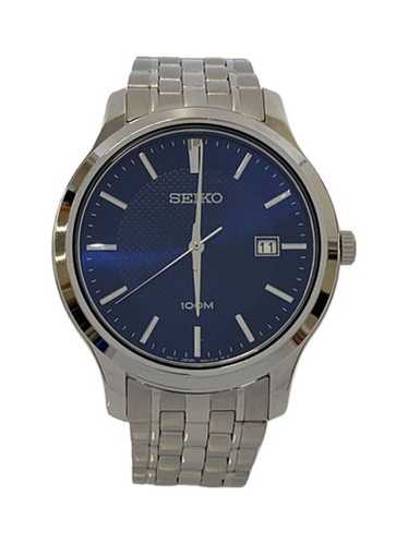 時計 SEIKO 6N42-00F0 DATE MENS QUARTZ WATCH Seiko Men's Watch 6N42-00F0 Quartz Black Gray Dial Two Tone