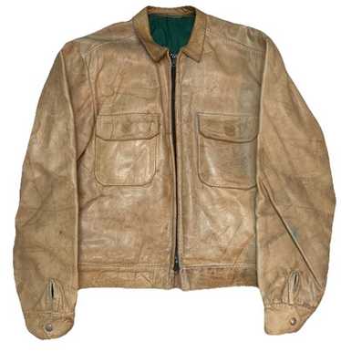 【Kurland】D-Pocket in Steerhide Vintage mens horsehide leather - Gem