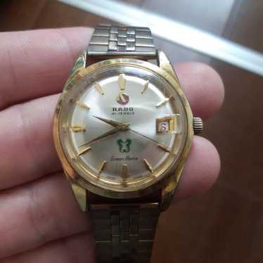 RADO Green Horse 41ジュエル 腕時計 Rado green horse 41 jewels automatic mens watch for restore