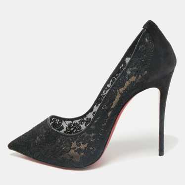 Christian Louboutin Follies Lace 37 シルバー Christian Louboutin Follies Lace 37 シルバー