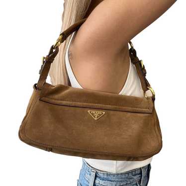 バッグ PRADA 90s vintage suede hand bag Vintage Prada Suede Tote – Bags Arena