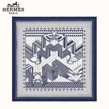 Hermes bandana 55 zigzag - Gem