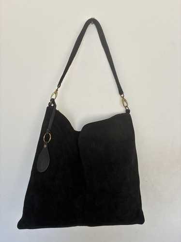 ショルダーバッグ・ポシェット Margaret Suede Shoulder Bag Black Margaret howell shoulder - Gem