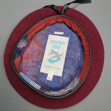 vivian westwood WORLD END ベレー帽 org.jpg