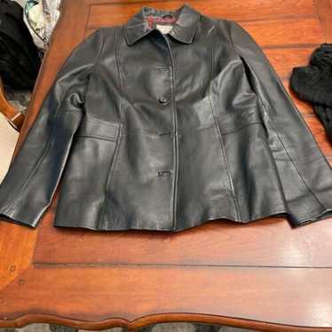 1990s vintage croft and barrow レザージャケット Vintage Croft and Barrow Leather Jacket M 90s Panelled