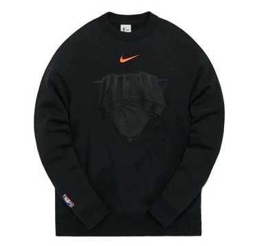★NIKE x KITH★NEW YORK KNICKS フリースクルーネック★追跡可 Kith x Nike For New York Knicks Fleece Crewneck NBA*size XL