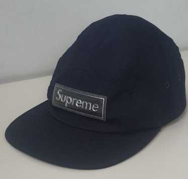 帽子 supreme 24FW NYLON CAMP CAP SUPREME FW24 Waxed Ripstop Camp Cap | Black
