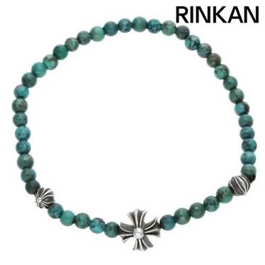 Chrome Hearts 4mm BEADブラックビーズブレスレット クロムハーツ 4mm BEAD ブラックトルマリンビーズブレスレット