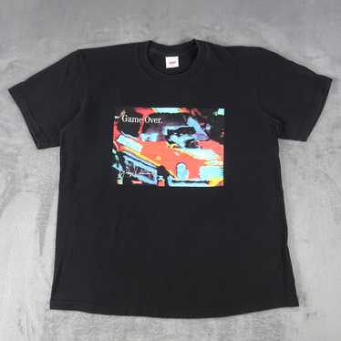 20FW /Supreme Yohji Yamamoto Game Over Tee ロゴ logo Tシャツ Supreme Yohji Yamamoto Logo Tee Black Men's - FW20 - US