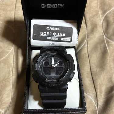 G-SHOCK モジュール　5081 ブラック Amazon.co.jp: CASIO 【カシオ G-Shock/腕時計 GA-100-1A1CU