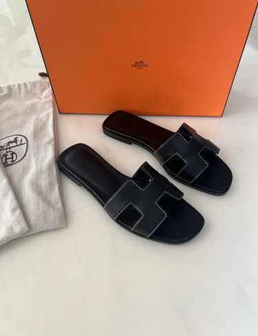 HERMES オラン　サイズ37 楽天市場】エルメス サンダル オラン 37サイズ 約24cm ヴェロア