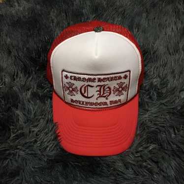 【正規品】クロムハーツ キャップ Chrome Hearts otto 90s OLD クロムハーツ OTTO トラッカー キャップ 正規品 青 白