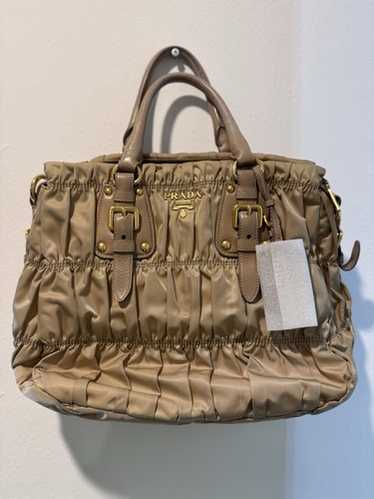 Prada tessuto gaufre tote - Gem