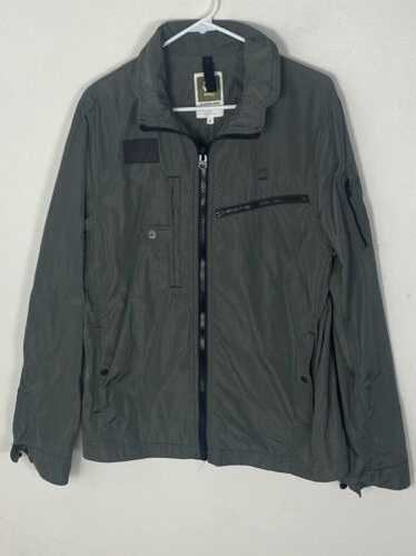 廃番　G-STAR RAW×マークニューソン　袖牛革　ピーコート　ブラック　M 0000276503000.jpg