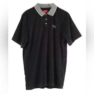 【完売品】supreme STRIPED COLLAR TERRY POLO Supreme Stripe Terry S S Polo (SS24) - $110