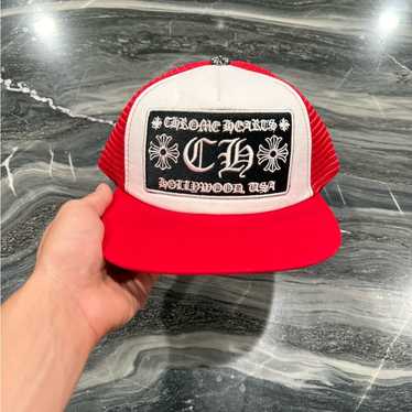 Amp様 Chrome Hearts 刺繍入りキャップ CHROME HEARTS CH Heart Embroidery 