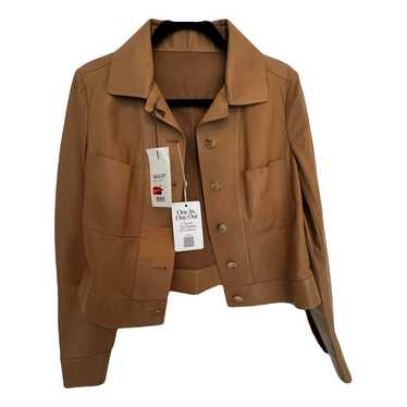 ジャケット・アウター VINTAGE BALLY LEATHER JACKET UK36 Vintage Bally Brown Leather Bomber Jacket Size 40 Medium M