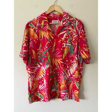 SURF LINE HAWAII クラシックビンテージ Surf Line Hawaii Vintage Hawaiian Shirt 1980's Surf Beach