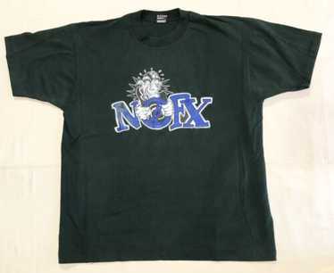 NOFX 90sブラック Tシャツ Lサイズ deadstock Amazon.com: NOFX Band Shirt, Vintage 90's NOFX Band Logo