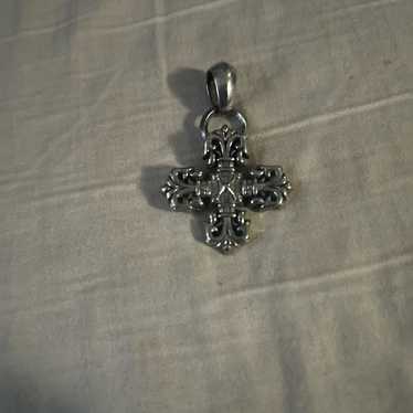 CHROME HEARTS シルバー925 CHROME HEARTS 【中古】 クロムハーツ スモール CHクロス ハート