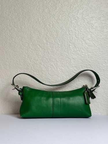 バッグ Vintage Coach Baguette Small Bag Green Coach Vintage Baguette Small Bag Green | eBay