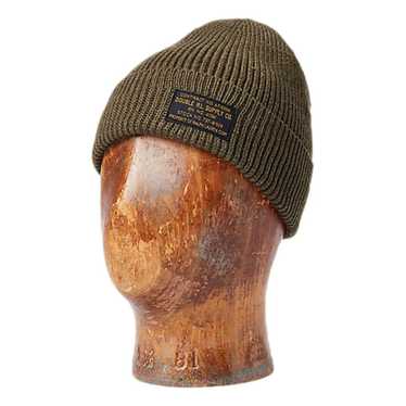 RRL ニットキャップ・ビーニー ベージュx茶x緑等 3105525L0001 OBEY ニット帽 ニットキャップ 「OBEY」FUTURE BEANIE メンズ