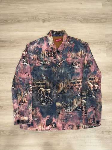 SUPREME シュプリーム DUCK HUNTER CAMO SHIRT Supreme シュプリーム 17AW Realtree Camo Flannel Shirt リアル