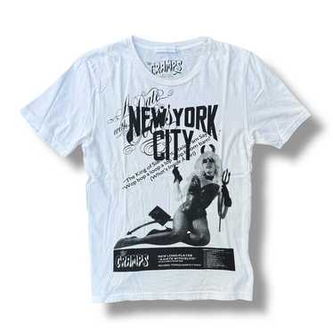 【雰囲気抜群❗️】00's HYSTERIC GLAMOUR 髑髏 チビT Y2K HYSTERIC GLAMOUR - MUSIC LOVERS チビTシャツ / ブラック | Tempt