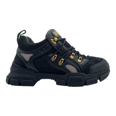 Gucci flashtrek black leather - Gem