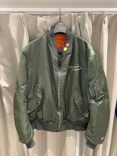 ジャケット・アウター SAINT MXXXXXX Shermer Academy VarsityJKT X Shermer Academy Pigen Varsity Jacket Green | The Webster