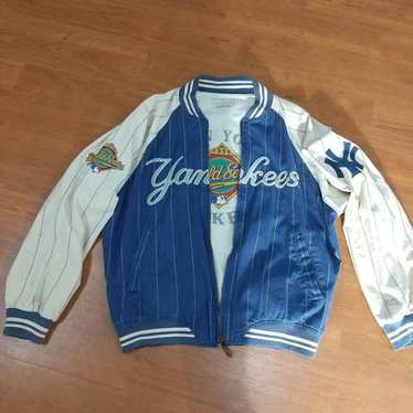 MLB 希少90s MIRAGE ニューヨークヤンキース スタジャン 90sビンテージ mirage MLB NY ヤンキース スタジャン ジャケット