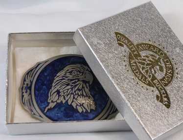 Award design medals blue - Gem