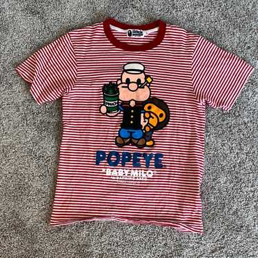 APE BAPE POPEYE ポパイ　tシャツ　tee コラボ　m アニメ bape-popeye-2018-collection-ft
