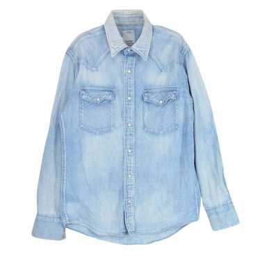 visvim SS ALBACORE SHIRT DAMAGED 新品未使用 S visvim SS ALBACORE SHIRT DAMAGED *F.I.L. EXCLUSIVE | Hypebeast