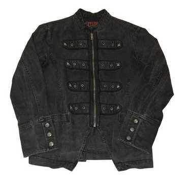 TRIPP NYC ナポレオンジャケット 黒 ミリタリージャケット M TRIPP NYC ナポレオンジャケット 黒 ミリタリージャケット M