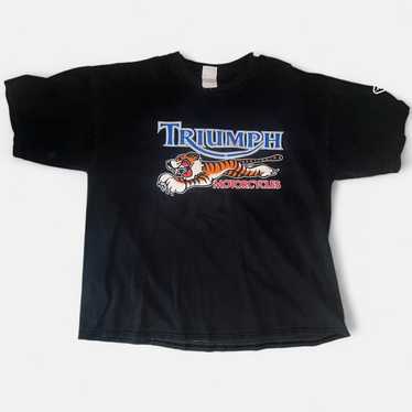 トップス 90s TRIUMPH vintage tee Vintage 80s 90s Triumph Motorcycles Racing T Shirt Great