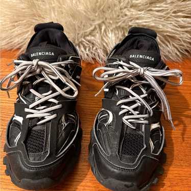 BALENCIAGA シルトフレムサンクラス BB0004S005 005 Balenciaga track 2.0 “black - Gem