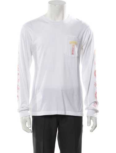 ◆送料込【Chrome Hearts】フローラル ジャージー long t-shirt CHROME HEARTS(クロムハーツ) / ダガーアイチャートロング