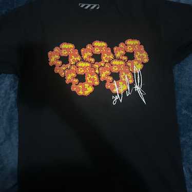 【Denim Tears】メンズ ナイトライフ Tシャツ DENIM TEARS × SAINT Mxxxxxx LIVES CREW Short sleeve T-shirt