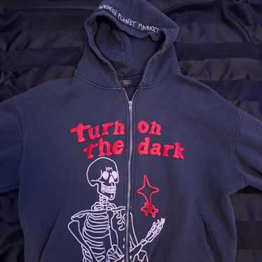 Broken Planet ジップフーディー ジップアップパーカー Broken Planet Performance Zip-Up Soot Black Hoodie | BP-ML