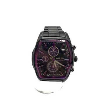 SEIKO WIRED クロノグラフ ブラック/パープル7T92-0LB0 楽天市場】セイコー SEIKO ワイアード WIRED メンズ 腕時計 7T92